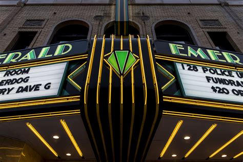 Emerald theater - About. On WeddingWire since 2018. An opulent venue deep in the vibrant center of downtown Mount Clemens, Michigan, the Emerald Theatre is the ideal setting for an alternative wedding experience. Dating back to 1921, this renovated theatre is bursting with romantic character and historic charm. Originally a grand movie palace, the theatre has ... 